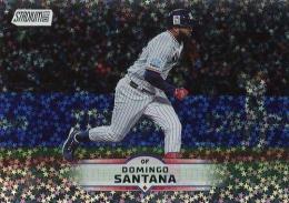 2025 TOPPS Stadium Club NPBプロ野球 #106 D.サンタナ(ヤクルト)【ホロパラレル版】レギュラーカード