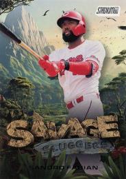 2025 TOPPS Stadium Club NPBプロ野球 #SSL-12 S.ファビアン(広島) SAVAGE SLUGGERS インサートカード