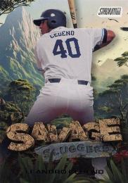 2025 TOPPS Stadium Club NPBプロ野球 #SSL-17 L.セデーニョ(西武) SAVAGE SLUGGERS インサートカード