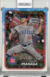 2024 Topps Holiday Shota Imanaga Base RC #H84