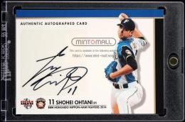 2014 BBM 北海道日本ハムファイターズ 大谷翔平 直筆サインカード【30/50】  (MSV#0573)