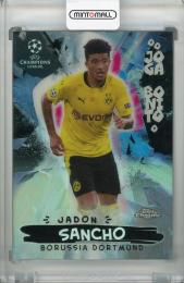 2020-21 Topps Chrome UEFA Champions League Borussia Dortmund Jadon Sancho Joga Bonito