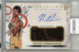 2022-23 Topps Inception Overtime Elite Naasir Cunningham Autographs Relics #IARCNC1【064/149】