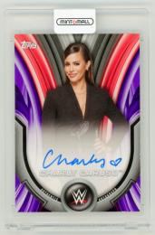 2020 Topps WWE Women’s Division Wrestling Roster Autographs Purple Charly Caruso 14/99