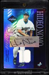 2003 Leaf Limited #14 H.Nomo Dodgers Moniker Jersey Number Autograph【1/2】 (MSV#1668)