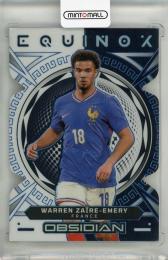 2023-24 Panini Obsidian Warren Zaire-Emery Equinox Electric Etch Blue #14【26/30】