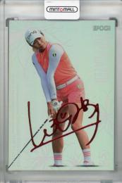 EPOCH 2023 JLPGA TOP PLAYERS  渋野日向子 デコモリシグネチャーカード ルビー(パラレル版) 08/10