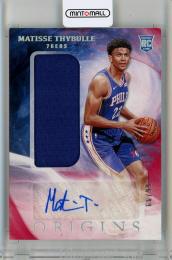 2019-20 Panini Origins  Matisse Thybulle Jersey Auto Red RC #180 66/99