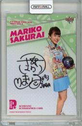 2020 BBM P★LEAGUE/Pリーグ 櫻井眞利子【60枚限定/通常版(黒ペン)】直筆サインカード