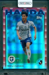 2025 TOPPS J. LEAGUE FLAGSHIP 半田陸　Red Parallel 【5/5】 ガンバ大阪