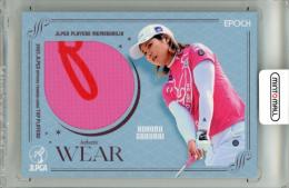 2025 EPOCH JLPGA TOP PLAYERS 櫻井心那 #PM-25 ウエアカード【058/100】