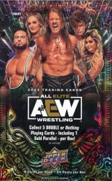 AEW 2023 UPPER DECK ALL ELITE WRESTLING HOBBY