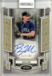 2024 Topps Tier One Bryce Miller Break Out Autographs【023/199】 Seattle Mariners