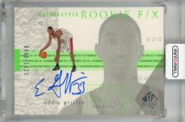 2001-02 SP Authentic Eddie Griffin #130 Auto RC【0408/1525】