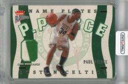 2002-03 Fleer Platinum Paul Pierce Nameplates #NPP ※状態難【018/200】 Boston Celtics