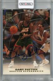 1999-00 Topps Gary Payton Autographs #GP ※裏面白かけあり Seattle Supersonics