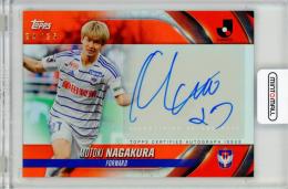 [エッジ/角荒れ有]2024 Topps J-league Flagship Jリーグ フラッグシップ	長倉幹樹	直筆サインカード	24/25