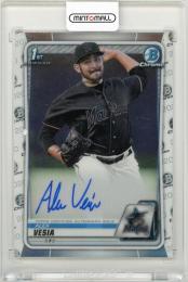 2020 Bowman Chrome Alex Vesia Prospect Autographs Miami Marlins