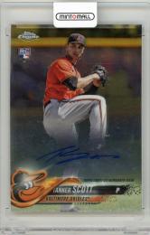 2018 Topps Chrome Tanner Scott Rookie Autographs Baltimore Orioles