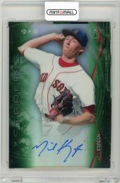 2014 Bowman Sterling Michael Kopech Prospect Autographs Green Refractors Boston Red Sox