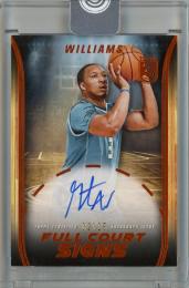 2023-24 Topps Three Grant Williams Full Court Signs Bronze #FCS-GW Auto ※白かけ・裏面傷あり【02/25】 Charlotte Hornets