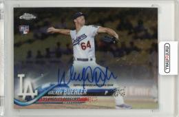 2018 Topps Chrome Walker Buehler Rookie Autographs Los Angeles Dodgers