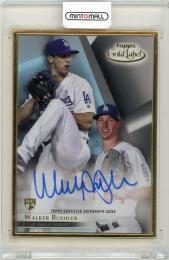 2018 Topps Gold Label Walker Buehler Framed Autographs Los Angeles Dodgers