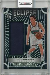 2024-25 Panini Obsidian Yuki Kawamura Eclipse Materials #3 RC ※裏面へこみあり【182/249】 Memphis Grizzlies
