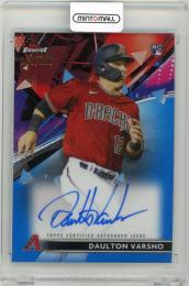 2021 Topps Finest Daulton Varsho Autographs Blue Refractors【125/150】 Arizona Diamondbacks