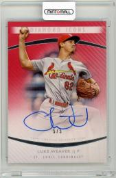 2017 Topps Daimond Icons Luke Weaver Autographs Red【5/5】 St. Louis Cardinals