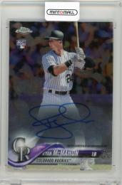 2018 Topps Chrome Ryan Mcmahon Rookie Autographs Colorado Rockies