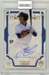 2015 Topps Supreme Francisco Lindor Autographs Clevlan Guardians