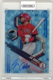2018 Bowman High Tek Jo Adell Prospecct Autographs Blue Tidal【17/75】 Los Angeles Angels
