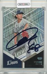 BBM 2ndバージョン 2025 今井達也 TEAM SOUL ブルー箔サインカード【030/100】 埼玉西武ライオンズ