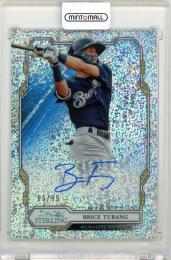 2019 Bowman Sterling Bryce Turang Prospect Autographs Speckle Refractors【66/99】 Milwaukee Brewers