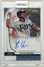 2020 Bowman Sterling Xavier Edwards Prospect Autographs Tampa Bay Rays