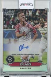 2023-24 Topps Stadium Club Chrome UEFA Champions League Dani Olmo Chrome Autographs RB LEIPZIG