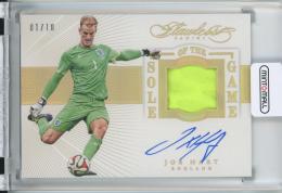 2016 Panini Flawless Joe Hart Autograph Patch First No.【1/10】 England