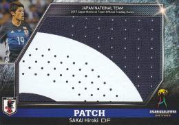 2017日本代表 アジア最終予選突破記念  酒井宏樹 パッチカード 23/30