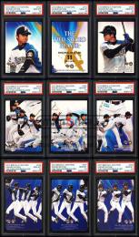 2013 BBM 北海道日本ハムファイターズ F90~98 大谷翔平 THE TWO-SWORD PLAYER サブセット コンプリート9枚セット ALL【PSA GEM MT 10(PSA連番)】 (MSV#1659)