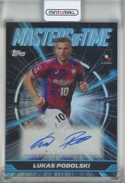 2025 EPOCH Jリーグフラッグシップ ルーカス・ポドルスキ Masters of Time Autograph ヴィッセル神戸