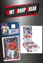 MINT GROUP BREAK グループブレイク MLB 2025 TOPPS UPDATE BASEBAL SERIES HOBBY 1ケース #1 【ランダムチーム式】