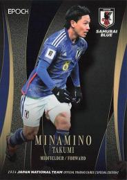 2024 EPOCH サッカー日本代表 スペシャルエディション #14 南野拓実 レギュラーカード