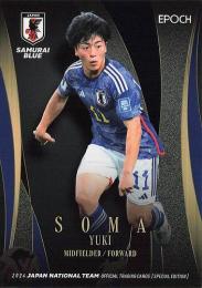 2024 EPOCH サッカー日本代表 スペシャルエディション #17 相馬勇紀 レギュラーカード