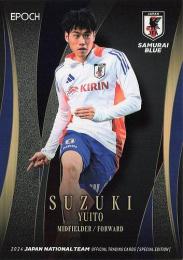 2024 EPOCH サッカー日本代表 スペシャルエディション #27 鈴木唯人 レギュラーカード