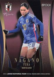 2024 EPOCH サッカー日本代表 スペシャルエディション #40 長野風花 レギュラーカード