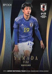 2024 EPOCH サッカー日本代表 スペシャルエディション #64 山田楓喜 レギュラーカード