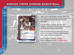 ◆予約◆NBA 2025-26 TOPPS CHROME BREAKER DELIGHT