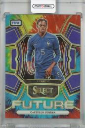 2023-24 Panini Select FIFA Castello Lukeba Select Future Tie-Dye #15 【27/49】 France