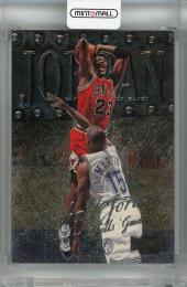 1998-99 Skybox Metal Universe Michael Jordan #1 ※裏面汚れあり Chicago Bulls